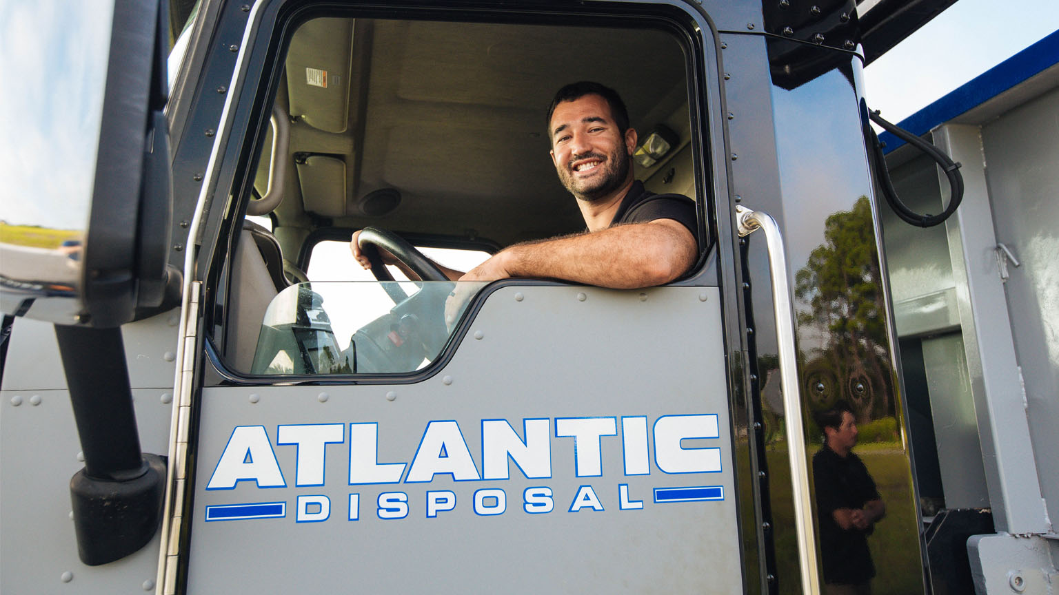 Atlantic Disposal roll off 40 yard Dumpster Rental Services St Augustine, FL