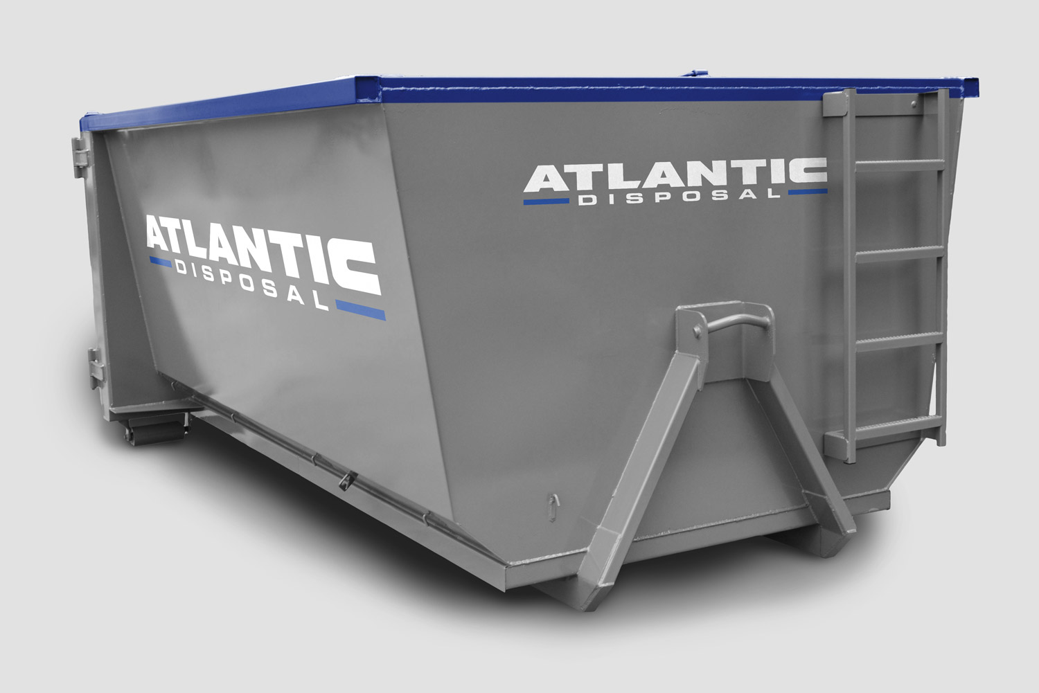 Atlantic Disposal Services St Augustine Florida - 15 yard roll-off dumpster angled