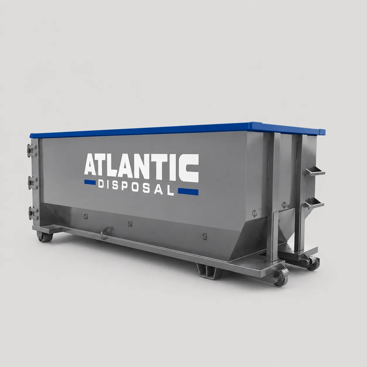 10 yard dumpster rental | Roll-off Dumpster container for waste | Delivered by Atlantic Disposal